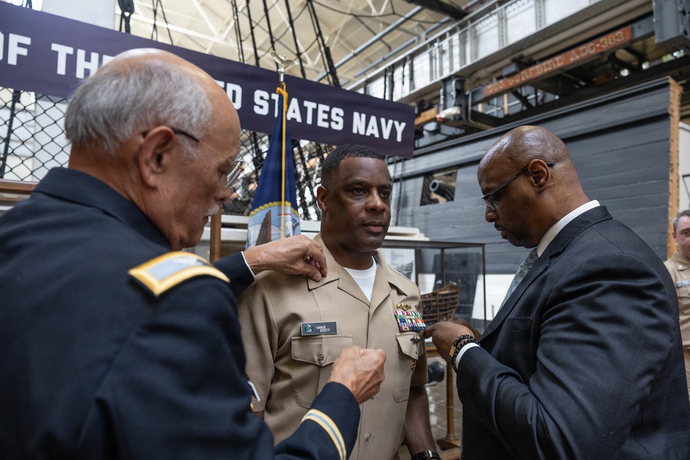 A Milestone of Service: Vance Scott Promoted to U.S. Navy Captain