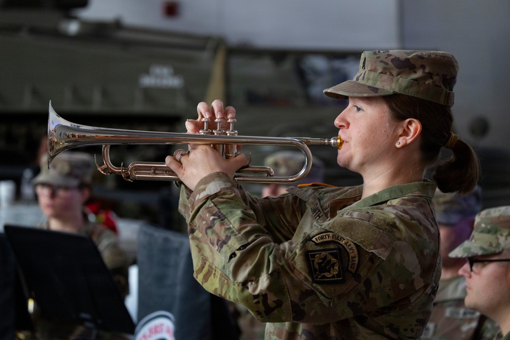 377th TSC holds change of command ceremony