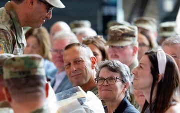 377th TSC holds change of command ceremony