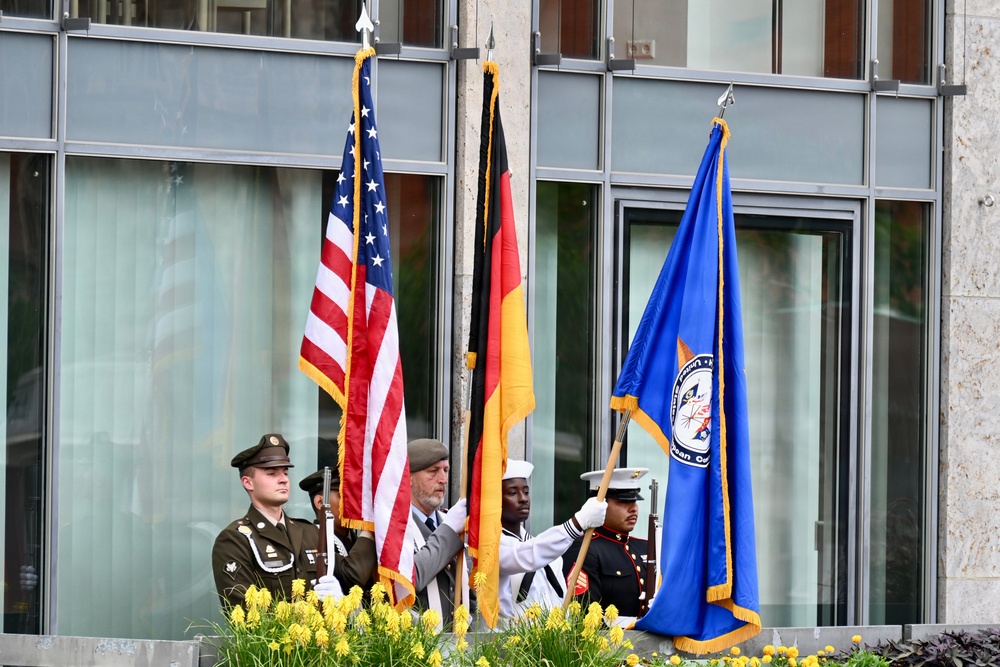 The city of Stuttgart celebrates 250 years of American independence with reception on Knitz rooftop terrace in Stuttgart on July 7, 2026