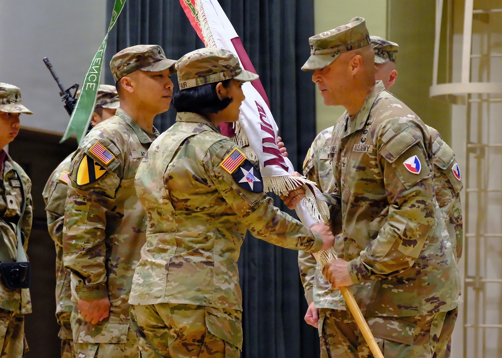 Passing the colors