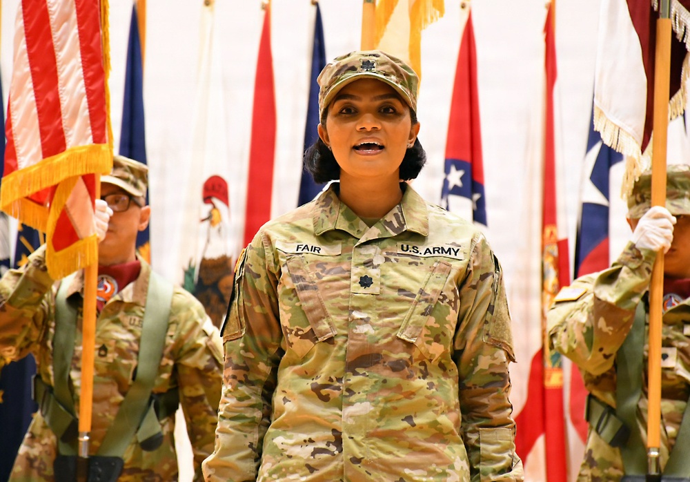 Lt. Col. Fair takes command
