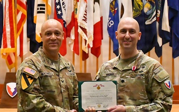 Lt. Col. Wagner receives award