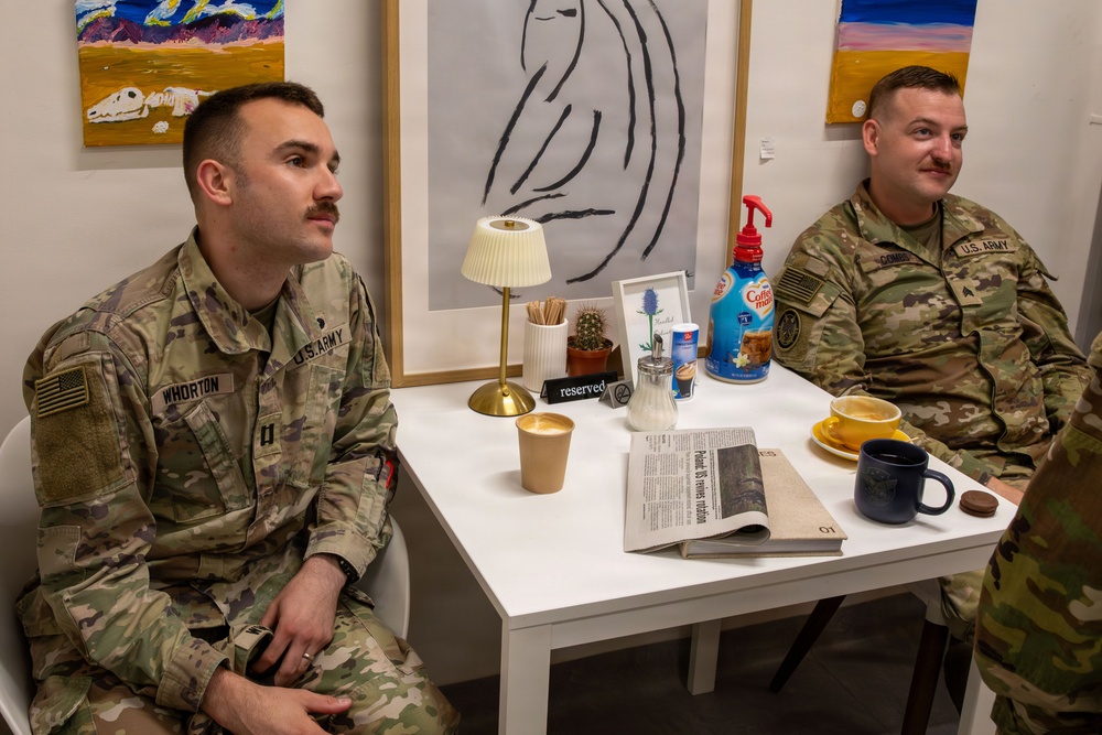 The Bean brews morale and community for Soldiers in Poland
