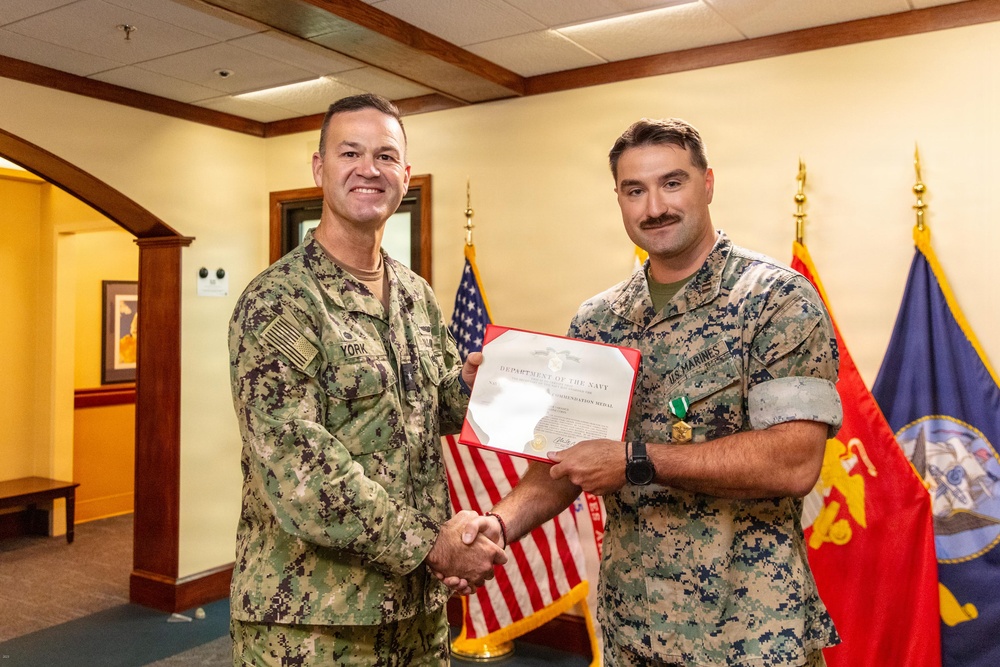NAVSUP WSS Commander Recognizes Officers’ Warrior Ethos and Supply Chain Excellence with End-of-Tour Awards