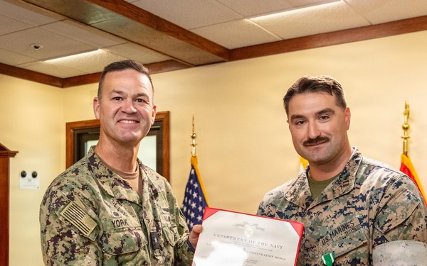 NAVSUP WSS Commander Recognizes Officers’ Warrior Ethos and Supply Chain Excellence with End-of-Tour Awards