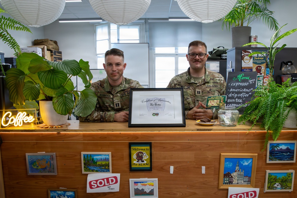 The Bean brews morale and community for Soldiers in Poland