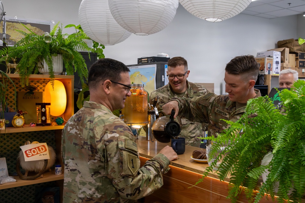 The Bean brews morale and community for Soldiers in Poland