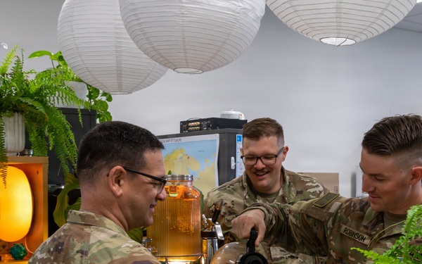 The Bean brews morale and community for Soldiers in Poland