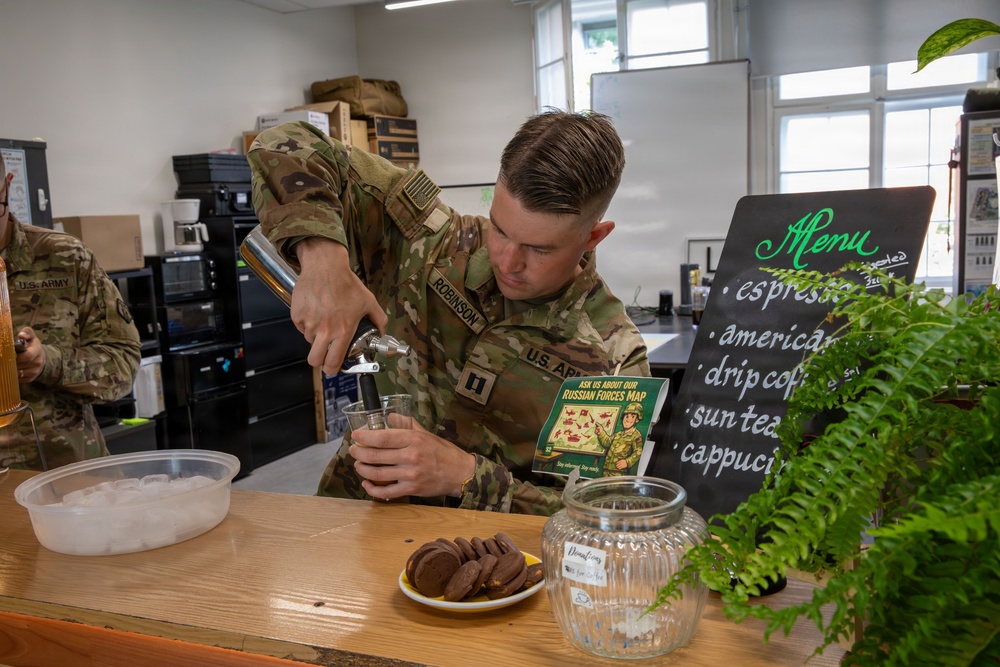 The Bean brews morale and community for Soldiers in Poland