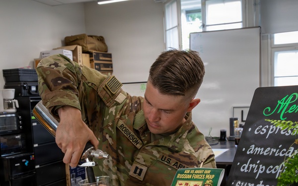 The Bean brews morale and community for Soldiers in Poland