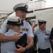 U.S. Coast Guard Cutter Eagle hosts advancement ceremony