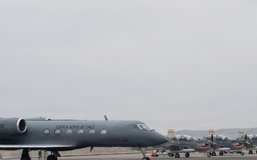 Chilean President, Twelfth Air Forces Commander visit Exercise Salitre