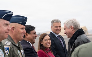 Chilean President, Twelfth Air Forces Commander visit Exercise Salitre