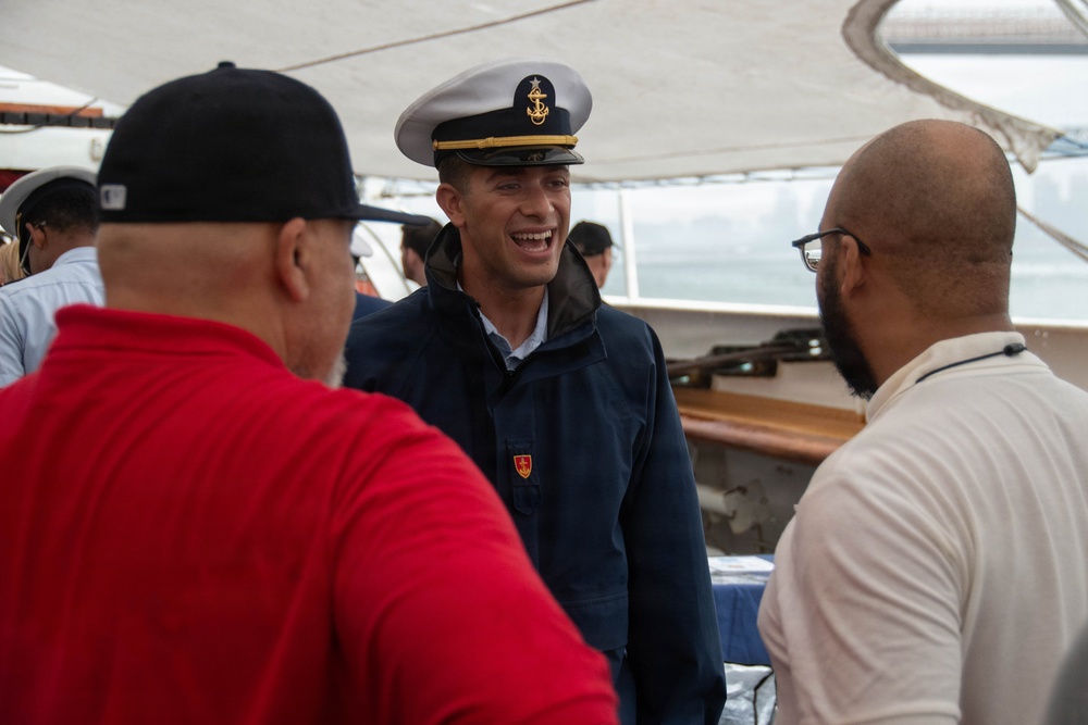 U.S. Coast Guard Cutter Eagle hosts tours during Sail 250
