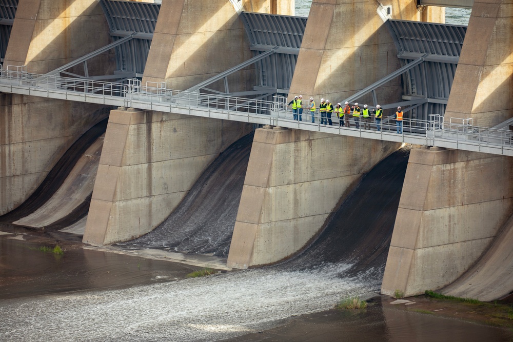 First-ever functional flow test conducted at Garrison Dam spillway