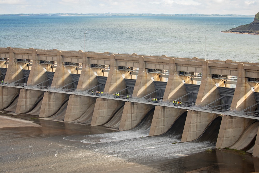 First-ever functional flow test conducted at Garrison Dam spillway