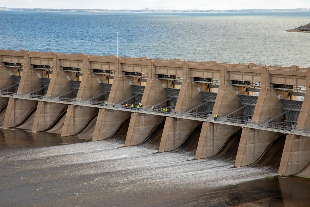 First-ever functional flow test conducted at Garrison Dam spillway