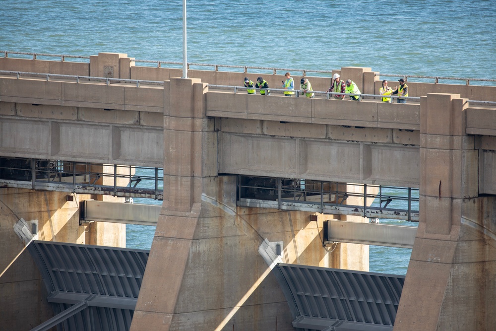 First-ever functional flow test conducted at Garrison Dam spillway