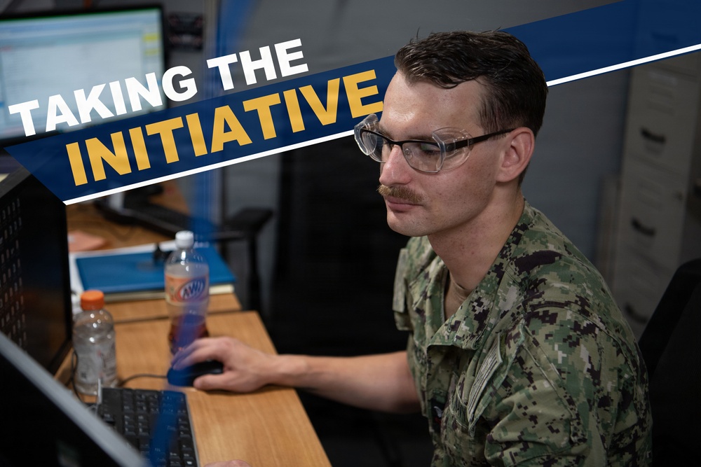USS John C. Stennis (CVN 74) Recognizes ABE2 Courser