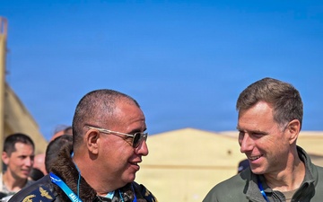 Chilean President, AFSOUTH commander visit Salitre 2026