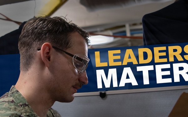 USS John C. Stennis (CVN 74) Recognizes ABE2 Courser