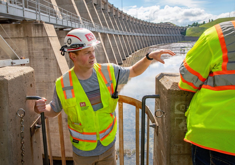First-ever functional flow test conducted at Garrison Dam spillway