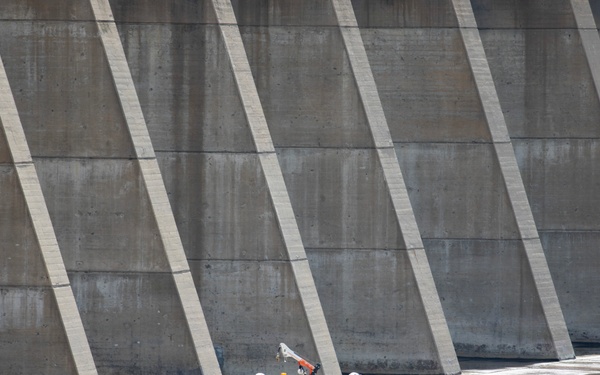 First-ever functional flow test conducted at Garrison Dam spillway