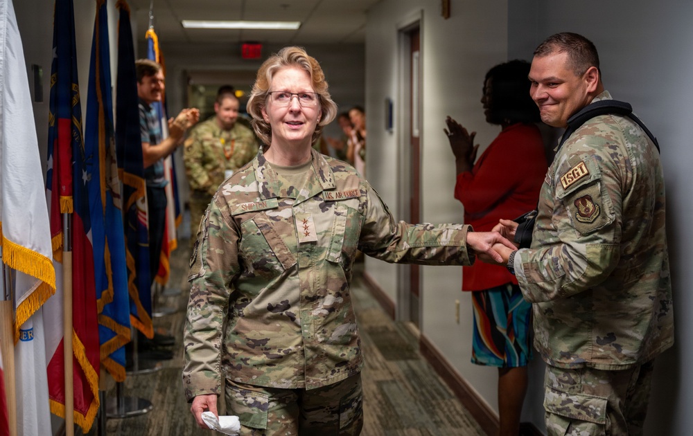 AFLCMC Commander Honored with Clap Out