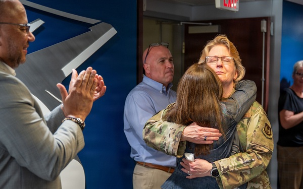 AFLCMC Commander Honored with Clap Out