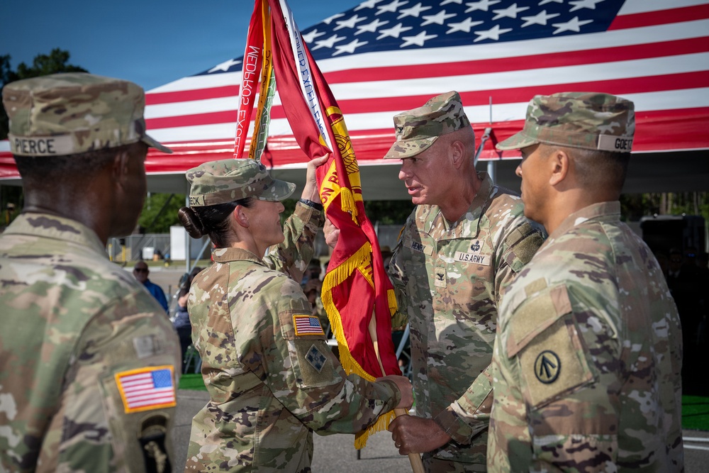 The passing of the colors