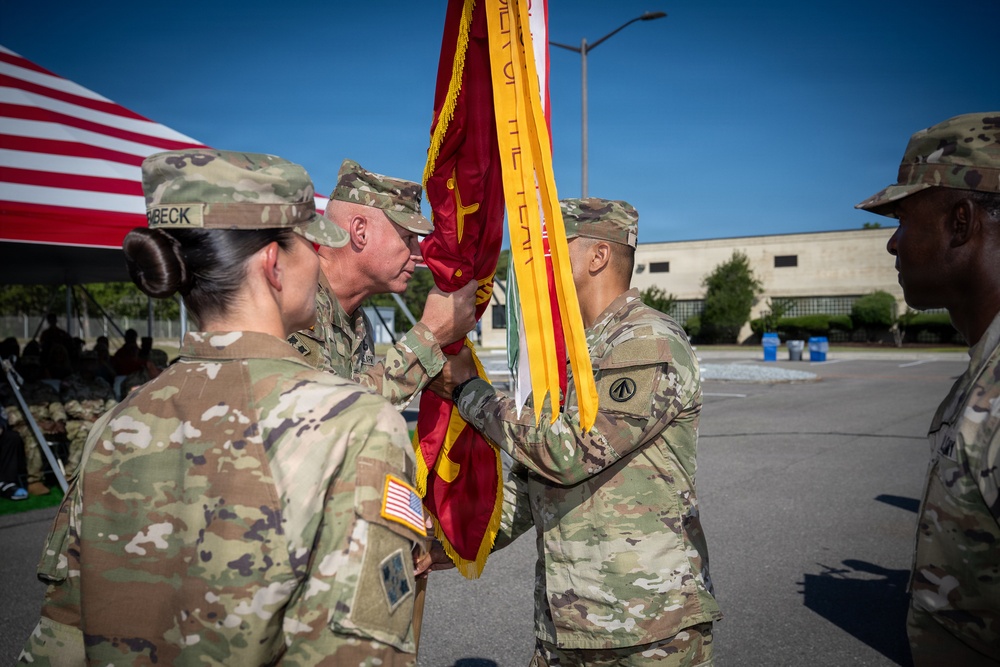 The passing of the colors