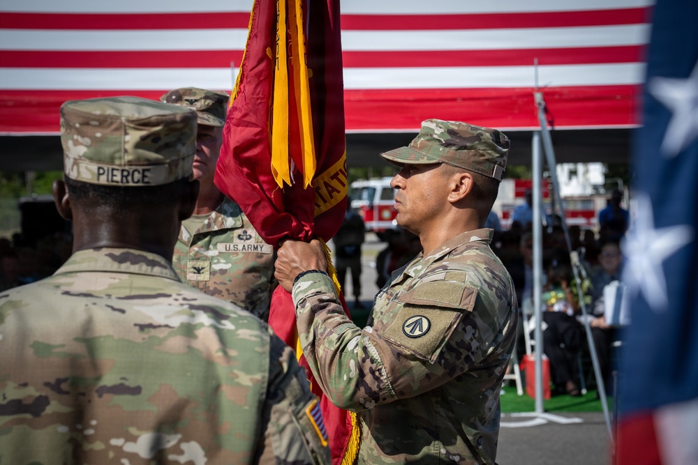 The passing of the colors