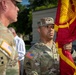 The passing of the colors