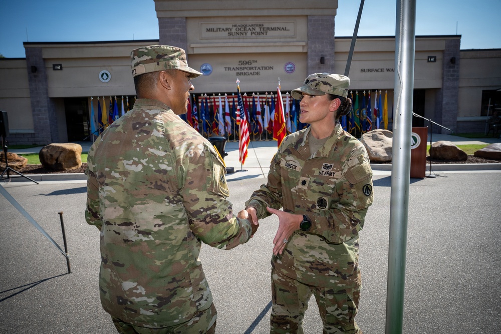 The passing of the colors