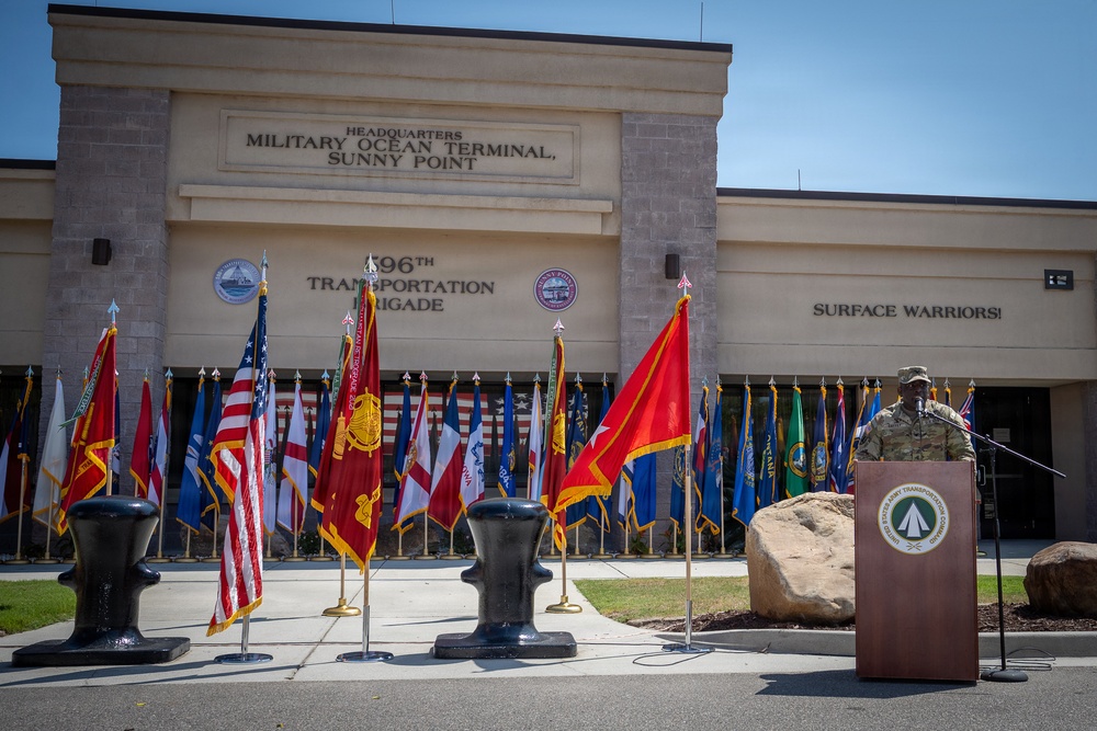 The passing of the colors