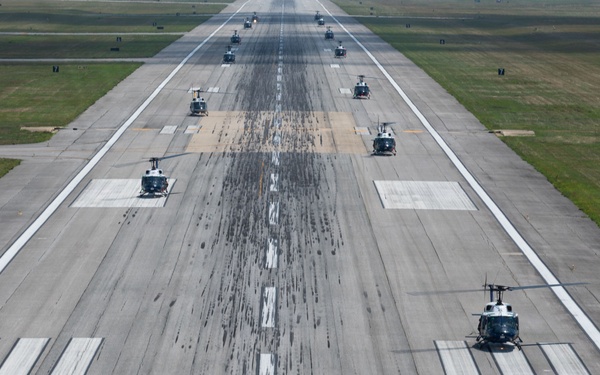 Forged through readiness; 1HS conducts Elephant Walk