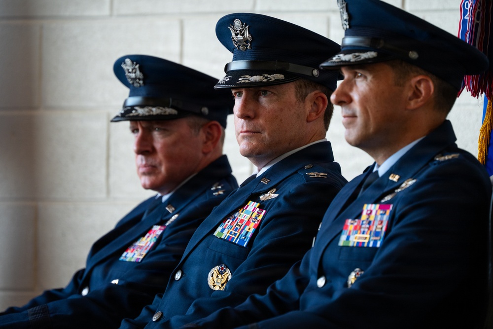 317th AW changes command from Col. Justin Diehl to Col. Christopher Welch
