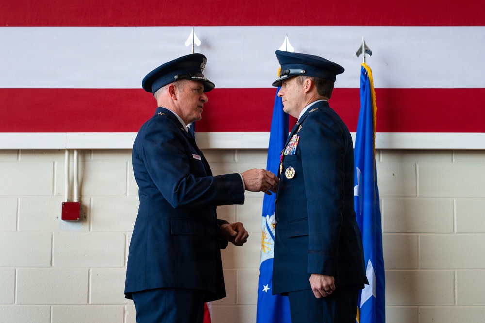 317th AW changes command from Col. Justin Diehl to Col. Christopher Welch