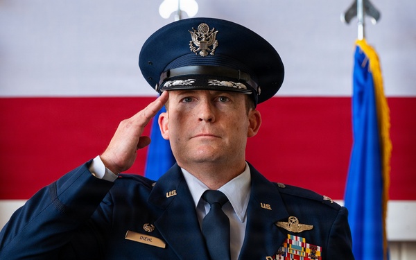317th AW changes command from Col. Justin Diehl to Col. Christopher Welch