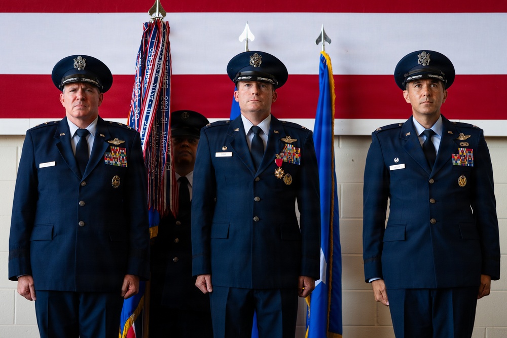 317th AW changes command from Col. Justin Diehl to Col. Christopher Welch