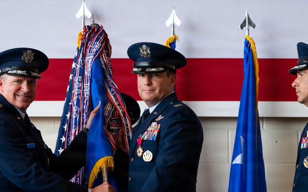 317th AW changes command from Col. Justin Diehl to Col. Christopher Welch