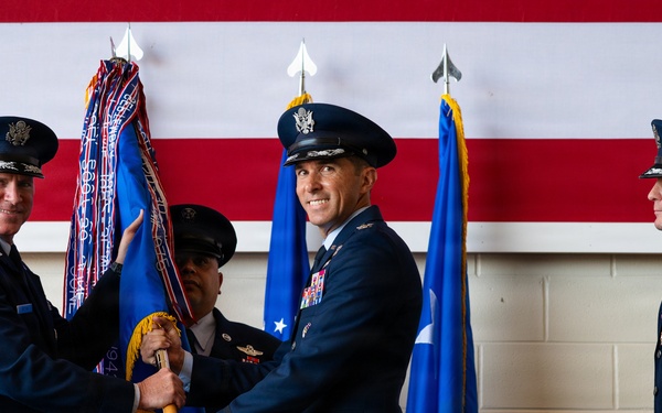 317th AW changes command from Col. Justin Diehl to Col. Christopher Welch