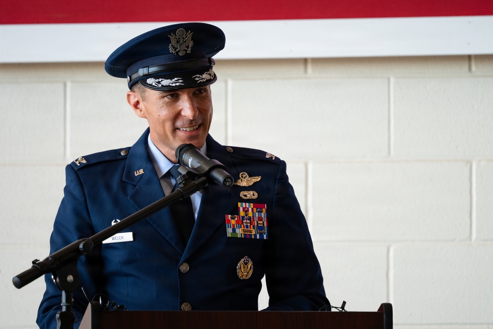 317th AW changes command from Col. Justin Diehl to Col. Christopher Welch