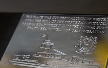 Coast Guard holds keel laying ceremony for next generation heavy weather surf boats