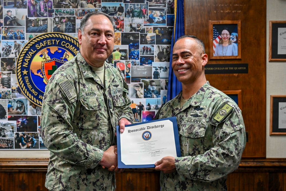 CMC Saenz Reenlistment
