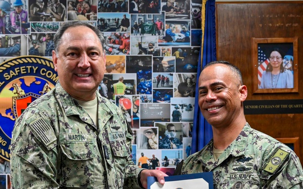 CMC Saenz Reenlistment