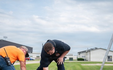 115th Fighter Wing simulates confined space rescue