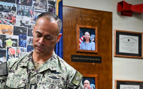 CMC Saenz Reenlistment