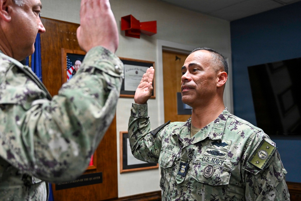 CMC Saenz Reenlistment